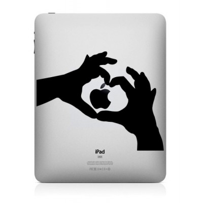 Liebe Apple (3) iPad Aufkleber